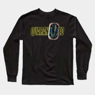 quaranTINed sardines YELLOW Long Sleeve T-Shirt